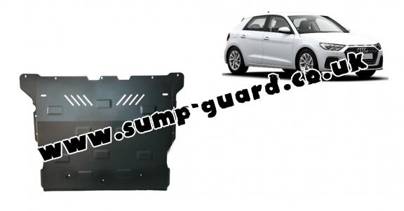 Steel sump guard for Audi A1