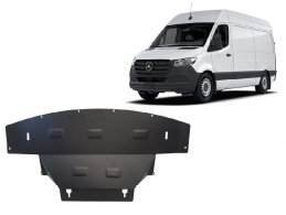 Steel sump guard for Mercedes Sprinter 907  4x4