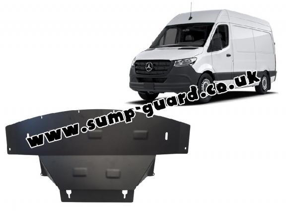 Steel sump guard for Mercedes Sprinter 907  4x4