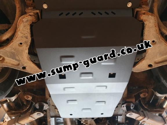 Steel sump guard for Mitsubishi L200