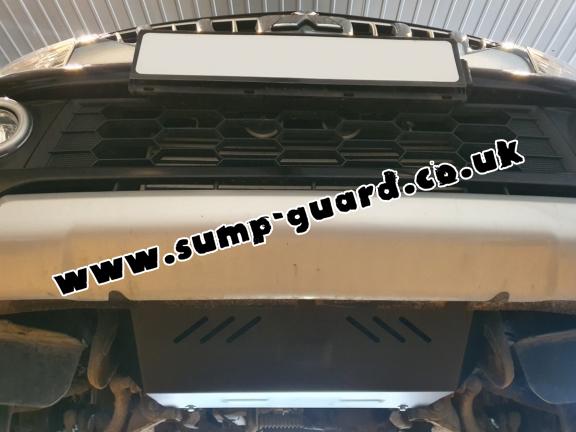 Steel radiator guard for Mitsubishi L200