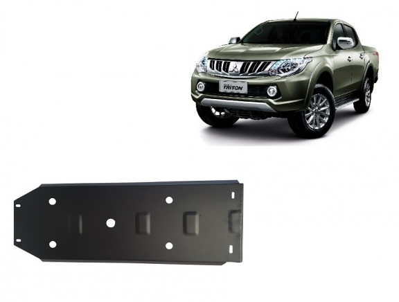 Steel fuel tank guard  for Mitsubishi L 200