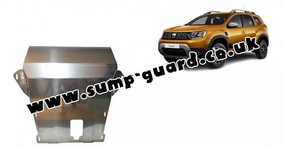 Aluminum sump guard for Dacia Duster