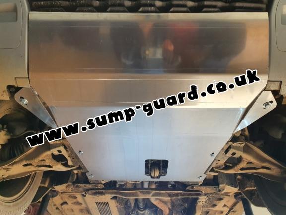 Aluminum sump guard for Dacia Duster