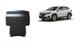 Steel sump guard for the protection of the engine and the gearbox for Suzuki S-Cross