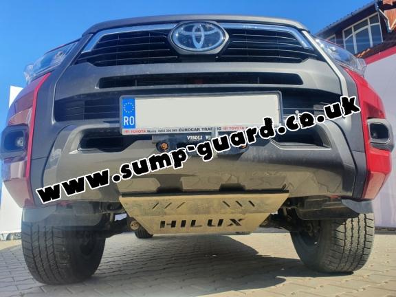 Aluminum radiator guard for Toyota Hilux Revo