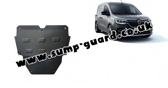 Steel sump guard for Renault Kangoo Van