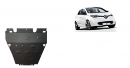 Steel sump guard for Renault Zoe