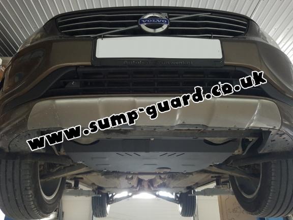 Steel sump guard for Volvo V70