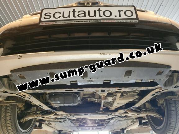 Steel sump guard for Toyota Auris