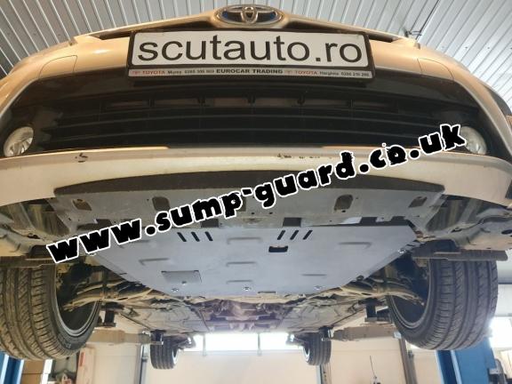 Steel sump guard for Toyota Auris