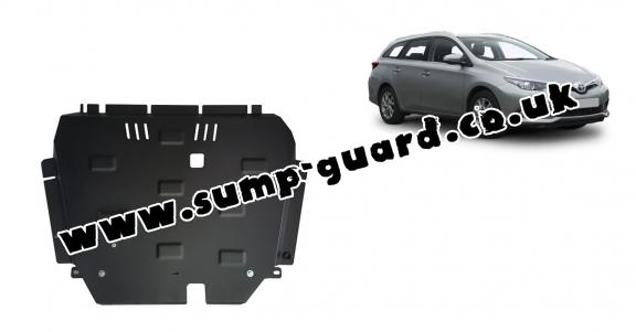 Steel sump guard for Toyota Auris