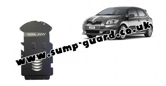 Steel catalytic converter guard/cat lock for Toyota Auris