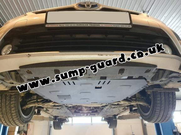 Steel sump guard for Toyota Corolla