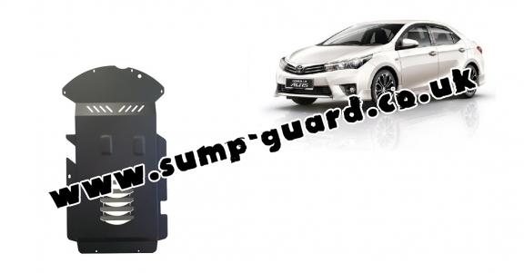 Steel catalytic converter guard/cat lock for Toyota Corolla