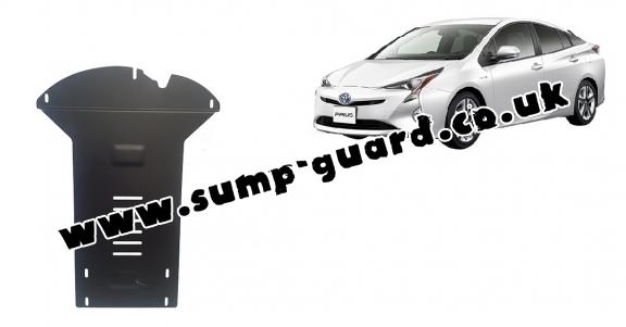 Steel catalytic converter guard/cat lock for Toyota Prius