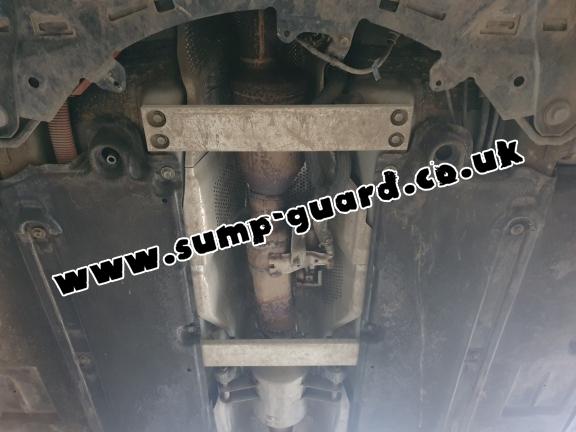Steel catalytic converter guard/cat lock for Suzuki Swace
