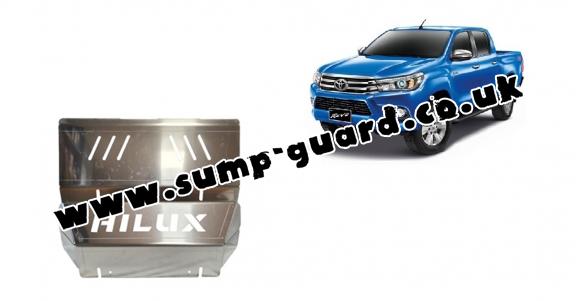 Aluminum radiator guard for Toyota Hilux Revo