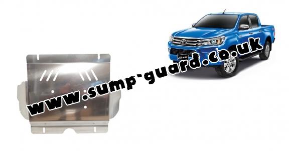 Aluminum sump guard for Toyota Hilux Revo