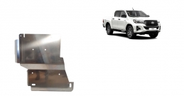 Aluminum differential guard for Toyota Hilux Invincible