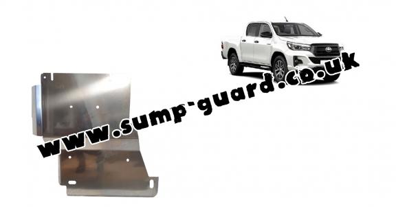 Aluminum differential guard for Toyota Hilux Invincible