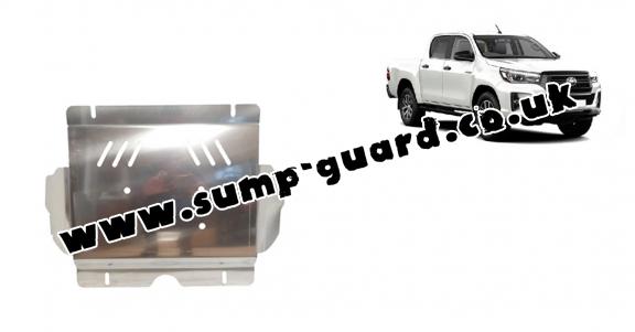 Aluminum sump guard for Toyota Hilux Invincible