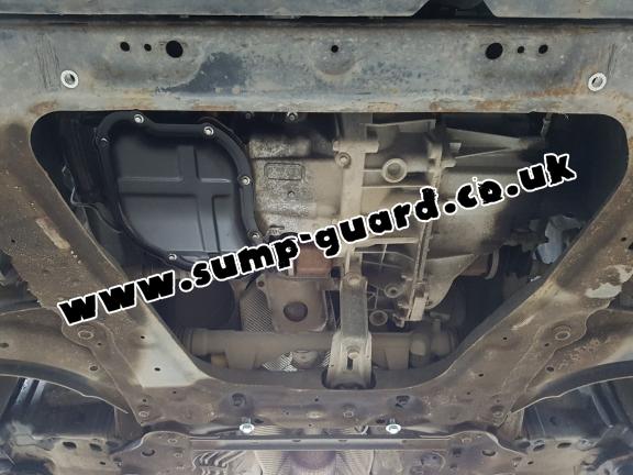 Steel sump guard for Nissan Pulsar