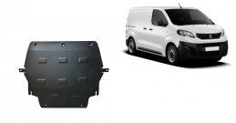 Steel sump guard for Peugeot Traveller