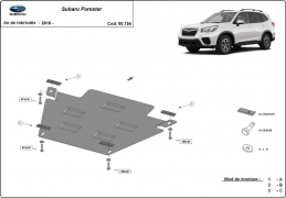 Steel gearbox guard for Subaru Forester 5