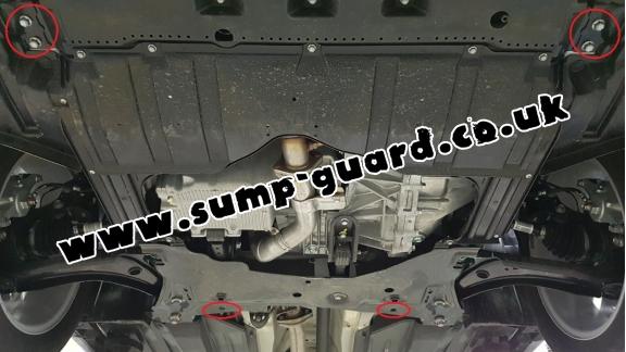 Steel sump guard for Suzuki SX4