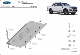 Steel DPF guard  for Ford Ranger