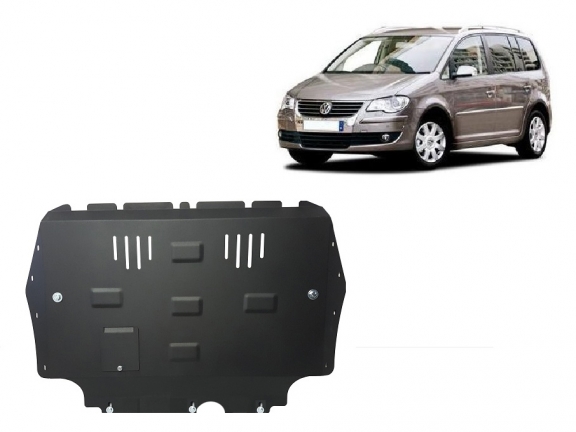 Steel sump guard for Volkswagen Touran