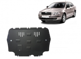 Steel sump guard for Skoda Octavia 2