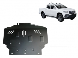 Steel sump guard for Mercedes X-Class