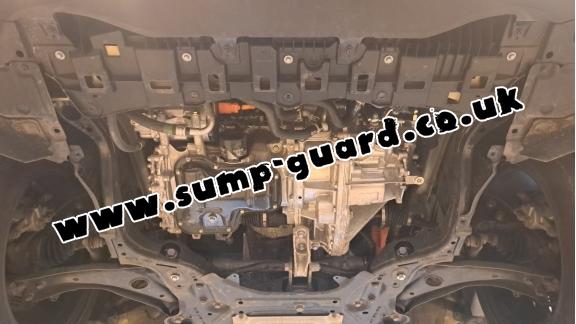 Steel sump guard for Toyota Yaris XP210