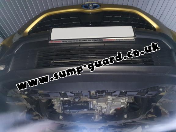 Steel sump guard for Toyota Yaris XP210