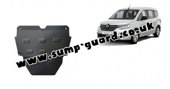 Steel sump guard for Renault Kangoo