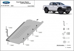 Steel DPF guard  for Ford Ranger Raptor