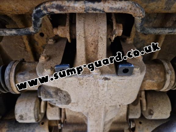 Steel differential guard for Fiat Panda 4x4