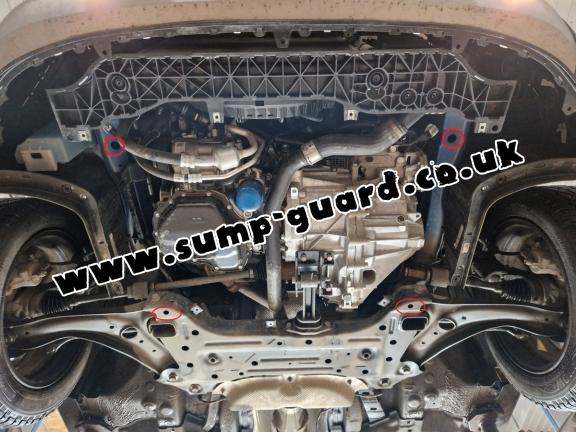 Steel sump guard for Hyundai Bayon