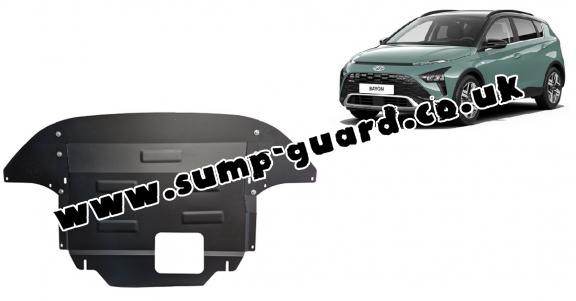 Steel sump guard for Hyundai Bayon