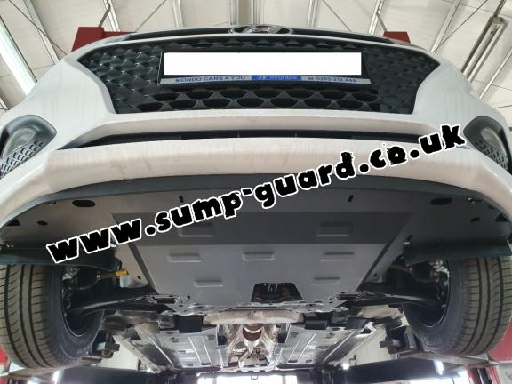 Steel sump guard for Hyundai i20