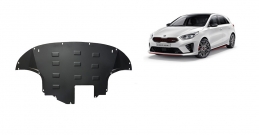 Steel sump guard for Kia Ceed 