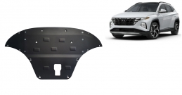 Steel sump guard for Hyundai Tucson