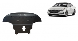 Steel sump guard for  Hyundai Elantra