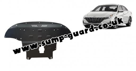 Steel sump guard for  Hyundai Elantra