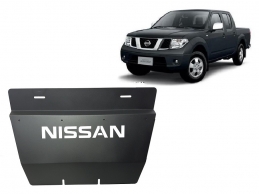 Steel radiator guard for Nissan Navara D40