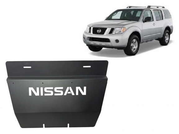 Steel radiator guard for Nissan Pathfinder