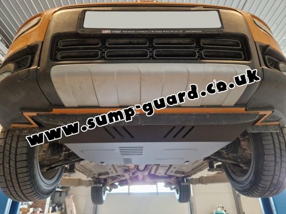 Steel sump guard for Fiat Panda 4x4