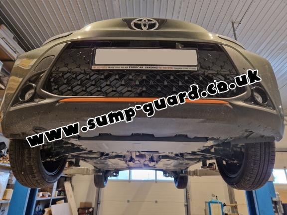 Steel sump guard for Toyota Aygo X